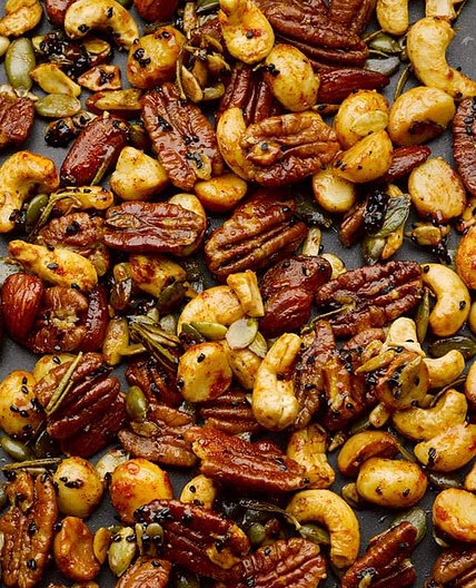 Spicy nuts