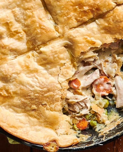 Leftover Turkey Pot Pie