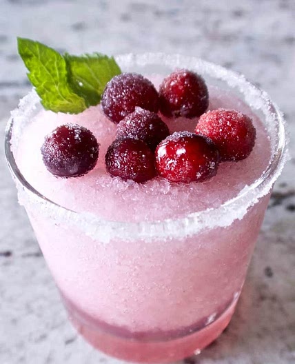 Cranberry Margarita Recipe-single