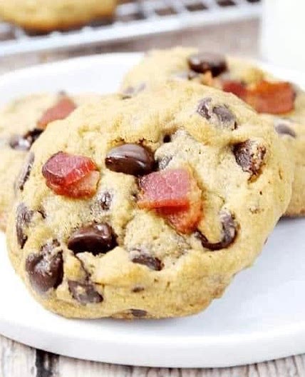 Maple Bacon Chocolate Chip Cookies