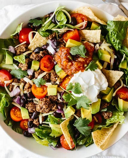 Taco Salad Recipe (Easy & Healthy!)