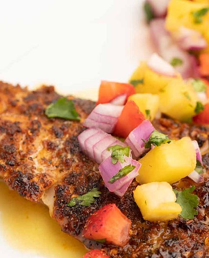 Blackened Red Snapper