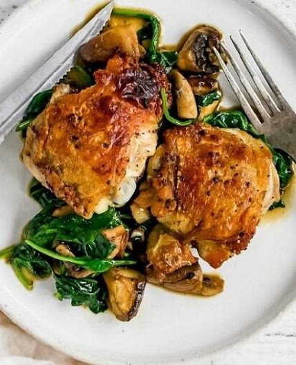 Garlic Butter Chicken Thighs