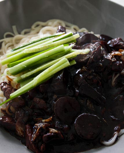 Korean Black Bean Noodles