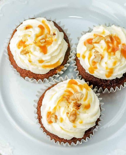 Keto Pumpkin Cream Cheese Cupcakes