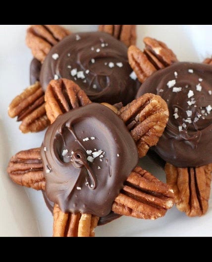 Easy Turtle Pecan candy