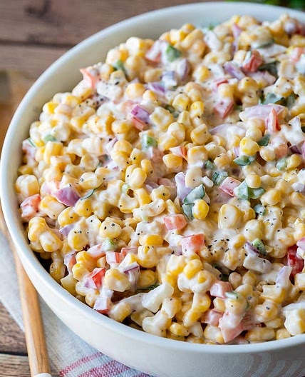 creamy corn salad