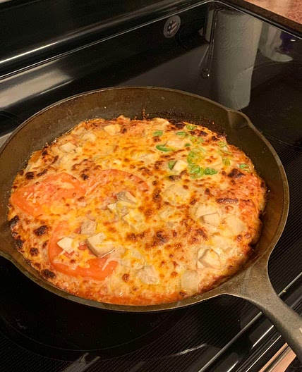  Cast iron pizza 
