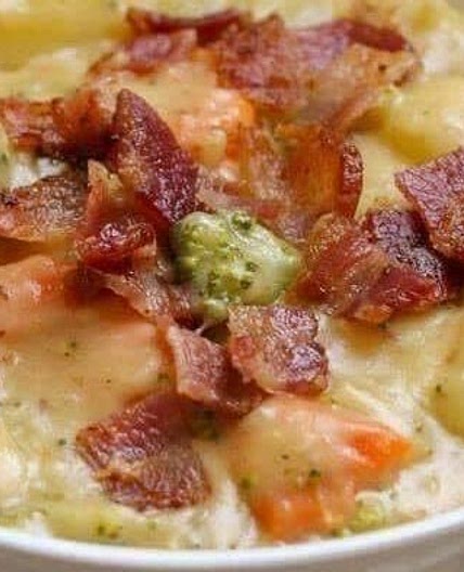 Loaded Broccoli Potato Soup - Just Cook Well