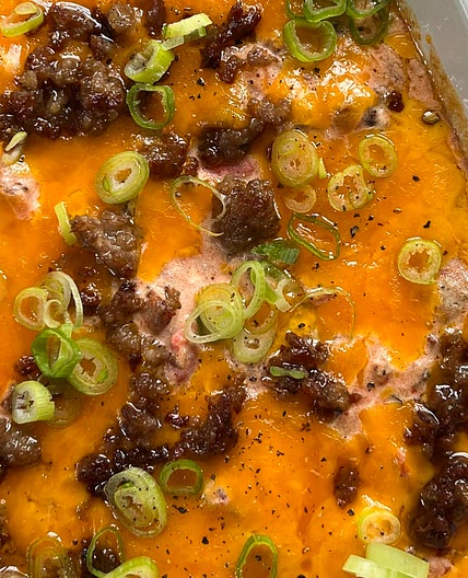 Cheesy Sausage Dip