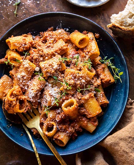 Pesto Pasta Bolognese