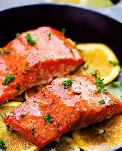 Grilled Triple Citrus Salmon