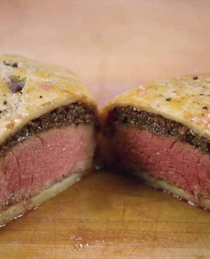 Gluten-Free Beef Wellington with Bacon Jam