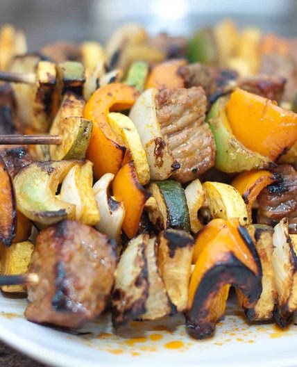 Spicy Beef Kabobs