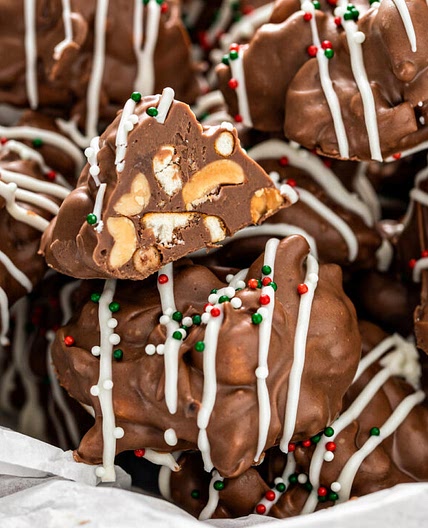Peanut Butter Pretzel Crockpot Candy