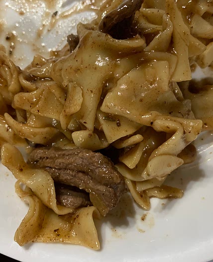 Beef & Noodles