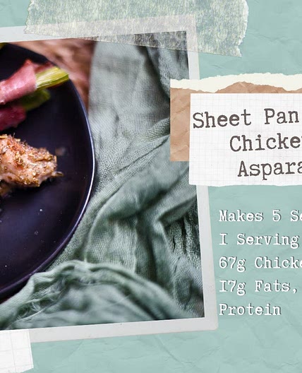 Sheet Pan Italian Chicken and Asparagus