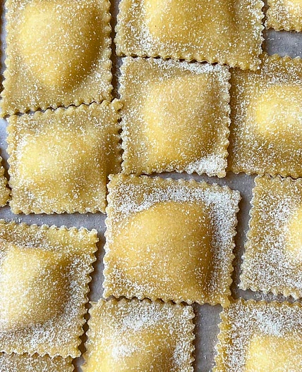 Homemade Cheese Ravioli