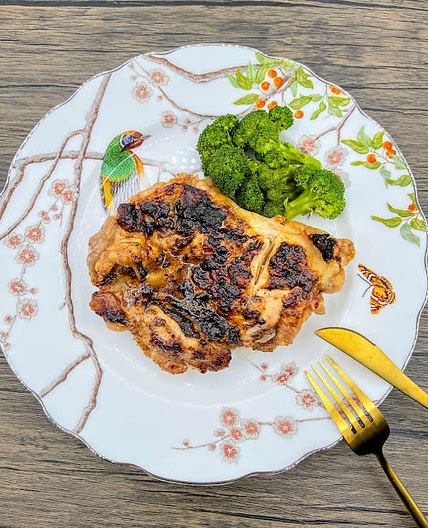 Miso Glazed Baked Chicken