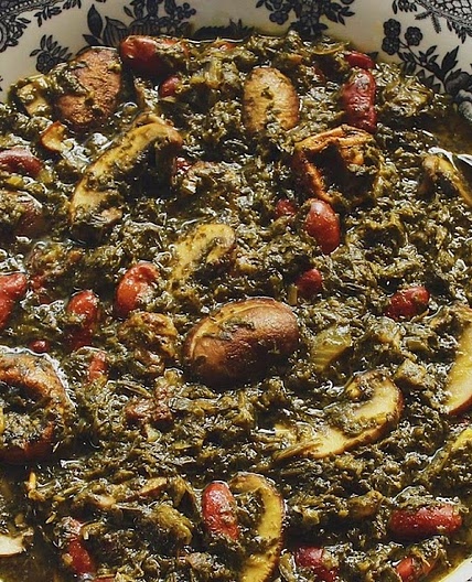 Vegetarian Ghormeh Sabzi