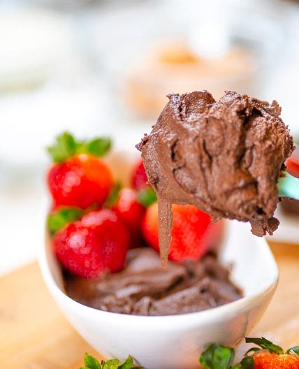 Low Carb One Minute Chocolate Frosting — Low Carb Love™
