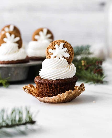 Gingerbread Cupcakes