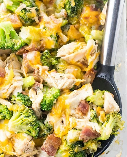 Chicken bacon ranch casserole