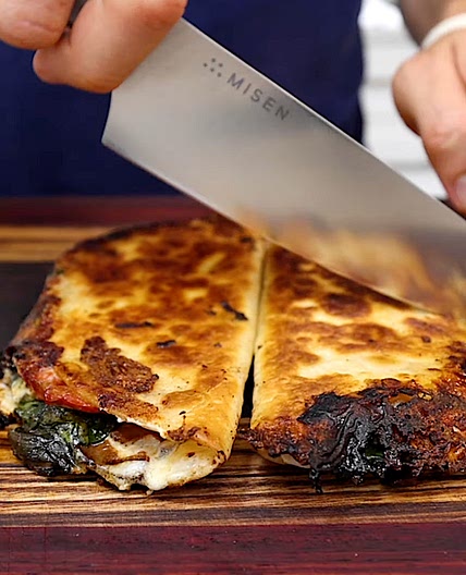 Bacon & Veggie Quesadilla