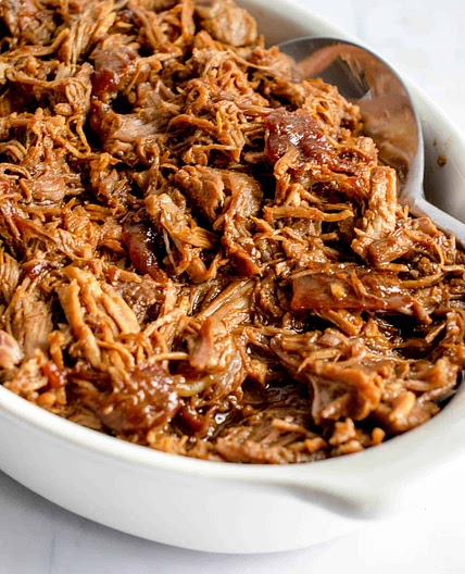 Instant Pot BBQ Pulled Pork (AIP, paleo, crockpot)