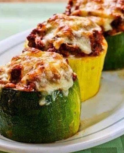 Meat, Tomato, and Mozzarella Stuffed 