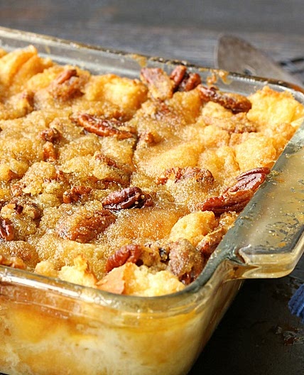 Pecan Pie Bread Pudding