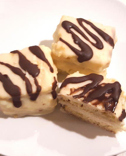 Keto Coconut Flour Zebra Cakes