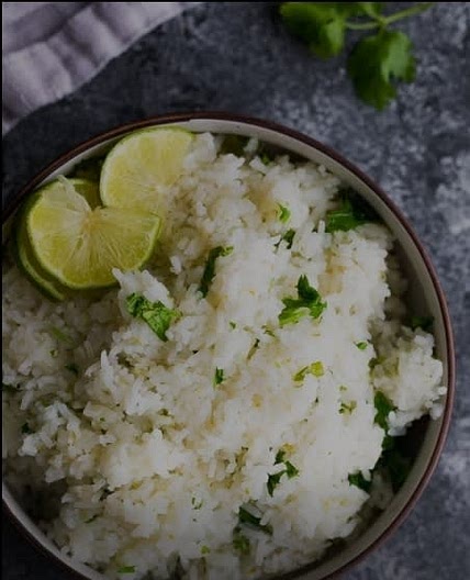 Rice Cooker Cilantro Lime Rice