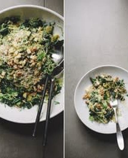 mustardy brussel slaw