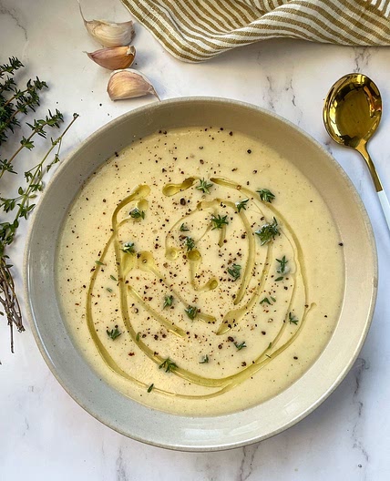 Roasted Cauliflower Soup