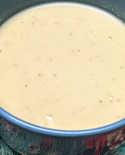 IP Cauliflower Cheddar Soup