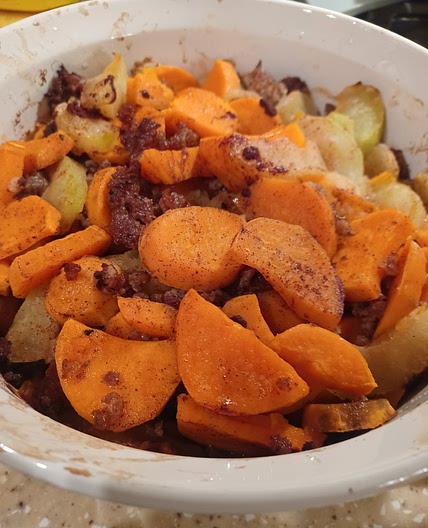 Sausage - Sweet Potato Bake