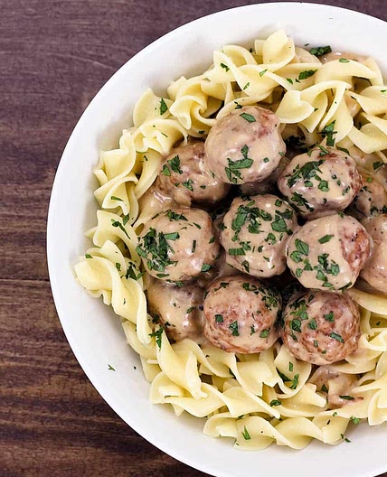 Crockpot Swedish Meatballs