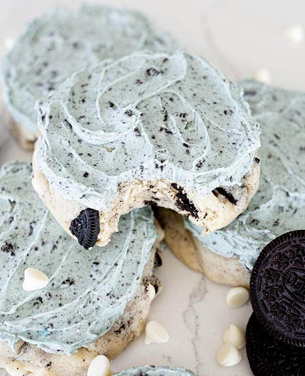 Copycat Aggie Blue Mint Cookie