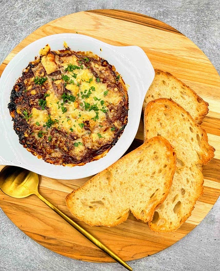French Onion Fondue