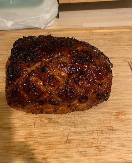 Sugar glazed gammon 