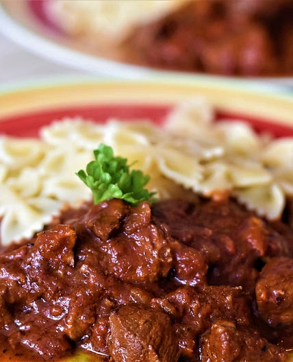 Vegetarisches Gulasch