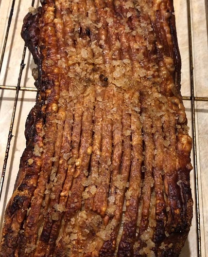 Crispy Chinese pork belly