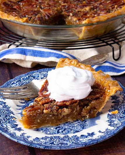 Maple Bourbon Pecan Pie