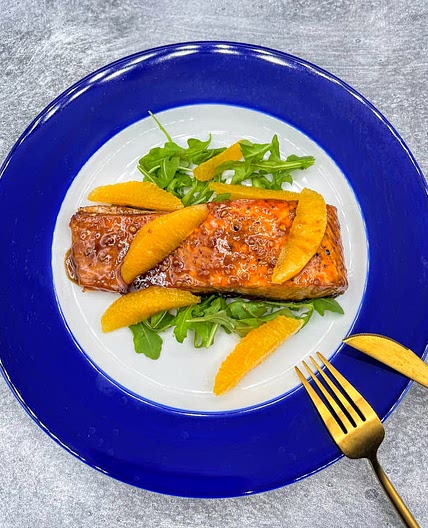 Orange Glazed Salmon