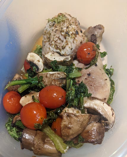 Roast Chicken And Vegetables