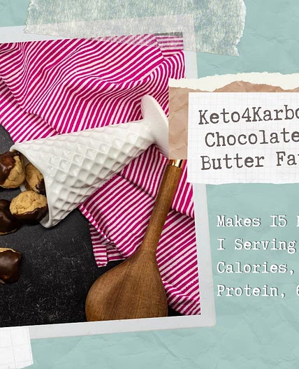 Keto4Karboholic’s Chocolate Peanut Butter Fat Bombs