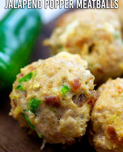 Jalapeno Popper Meatballs