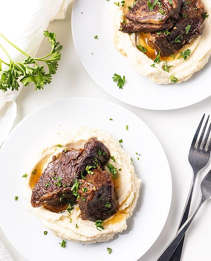 Easy Instant Pot Beef Short Ribs Recipe (Paleo)