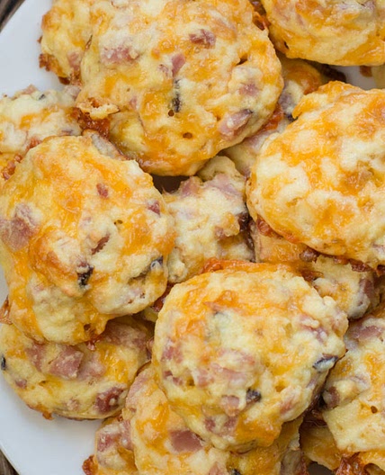 Keto Ham and Cheese Bites